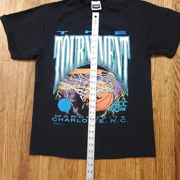 ACC Vintage Basketball T-shirt The Tournament 40th 1994 Size M Charlotte NC RARE - Picture 4 of 6
